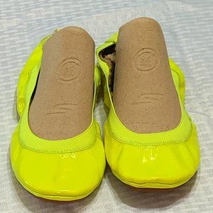 Yosi Samra Neon Yelow Ballet Flat